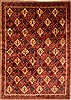 Bakhtiar Beige Hand Knotted 101 X 140 Area Rug 250-30399 Thumb 0