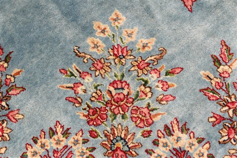 Kerman Purple Hand Knotted 1010 X 207 Area Rug 250-30403 Image 10