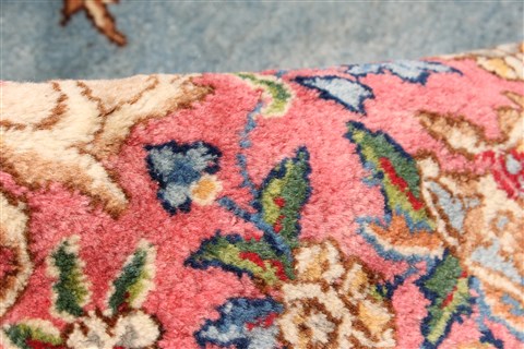 Kerman Purple Hand Knotted 1010 X 207 Area Rug 250-30403 Image 4
