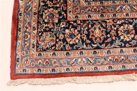 Kashan Red Hand Knotted 102 X 1610 Area Rug 250-30405 Image 11