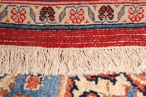 Kashan Red Hand Knotted 102 X 1610 Area Rug 250-30405 Image 4