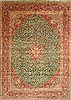 Kerman Red Hand Knotted 110 X 166  Area Rug 250-30406 Thumb 0