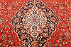 Kashan Red Hand Knotted 112 X 163  Area Rug 250-30407 Thumb 7
