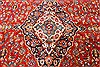 Kashan Red Hand Knotted 111 X 166 Area Rug 250-30408 Thumb 7