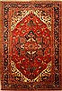 Heriz Beige Hand Knotted 116 X 166  Area Rug 250-30410 Thumb 0