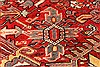 Heriz Red Hand Knotted 112 X 149  Area Rug 250-30413 Thumb 11