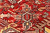 Heriz Red Hand Knotted 112 X 149 Area Rug 250-30413 Thumb 11