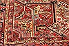 Heriz Red Hand Knotted 112 X 149  Area Rug 250-30413 Thumb 15