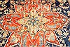 Heriz Blue Hand Knotted 110 X 165 Area Rug 250-30414 Thumb 7