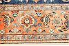 Heriz Blue Hand Knotted 110 X 165  Area Rug 250-30414 Thumb 8
