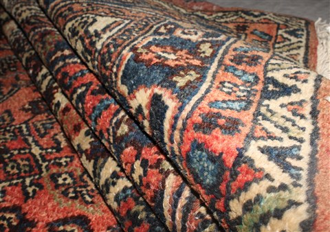 Hamedan Red Hand Knotted 1011 X 162 Area Rug 400-30415 Image 10