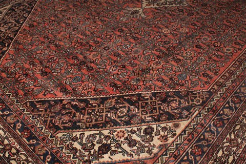 Hamedan Red Hand Knotted 1011 X 162 Area Rug 400-30415 Image 11
