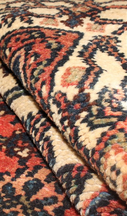 Hamedan Red Hand Knotted 1011 X 162 Area Rug 400-30415 Image 13