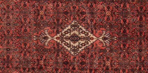 Hamedan Red Hand Knotted 1011 X 162 Area Rug 400-30415 Image 3
