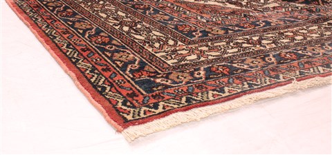 Hamedan Red Hand Knotted 1011 X 162 Area Rug 400-30415 Image 9