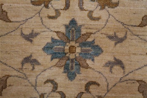 Pishavar Beige Machine Made 84 X 115 Area Rug 400-30417 Image 10