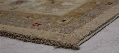 Pishavar Beige Machine Made 84 X 115 Area Rug 400-30417 Image 11