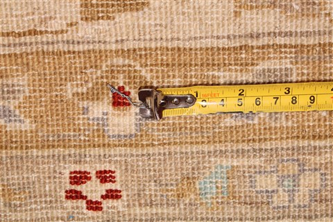 Pishavar Beige Machine Made 84 X 115 Area Rug 400-30417 Image 13
