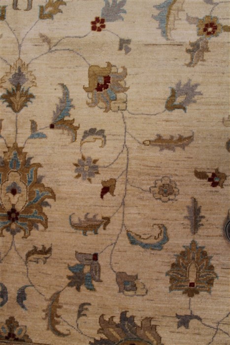 Pishavar Beige Machine Made 84 X 115 Area Rug 400-30417 Image 7