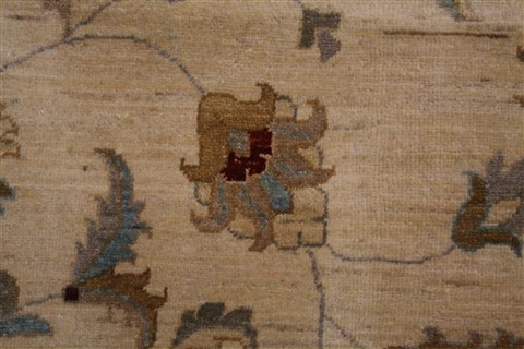 Pishavar Beige Machine Made 84 X 115 Area Rug 400-30417 Image 8