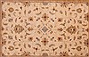 Pishavar Beige Machine Made 84 X 115 Area Rug 400-30417 Thumb 16