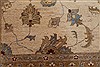 Pishavar Beige Machine Made 84 X 115 Area Rug 400-30417 Thumb 4