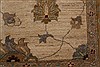 Pishavar Beige Machine Made 84 X 115 Area Rug 400-30417 Thumb 6