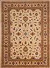 Pishavar Beige Machine Made 84 X 115 Area Rug 400-30417 Thumb 0