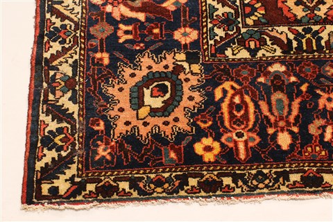 Heriz Red Hand Knotted 116 X 166 Area Rug 250-30420 Image 15