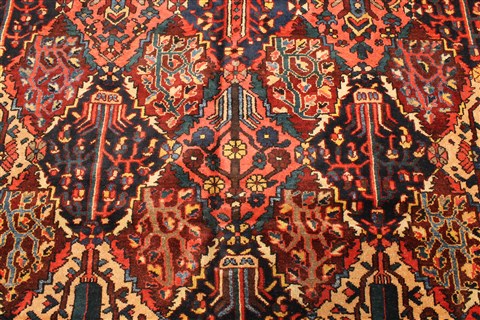 Heriz Red Hand Knotted 116 X 166 Area Rug 250-30420 Image 16