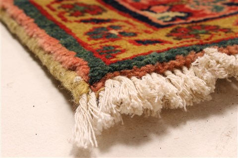 Heriz Red Hand Knotted 116 X 166 Area Rug 250-30420 Image 6