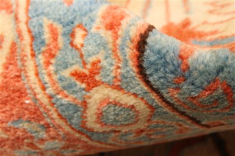 Heriz Blue Hand Knotted 1210 X 192 Area Rug 250-30421 Image 10