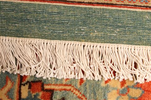 Heriz Blue Hand Knotted 1210 X 192 Area Rug 250-30421 Image 6