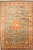 Heriz Blue Hand Knotted 1210 X 192 Area Rug 250-30421 Thumb 0