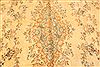 Kerman Beige Hand Knotted 114 X 203  Area Rug 250-30423 Thumb 6