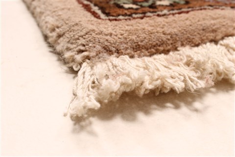 Karajeh Blue Hand Knotted 115 X 160 Area Rug 250-30424 Image 10