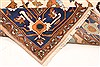 Karajeh Blue Hand Knotted 115 X 160 Area Rug 250-30424 Thumb 13