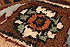 Karajeh Blue Hand Knotted 115 X 160 Area Rug 250-30424 Thumb 5