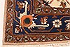 Karajeh Blue Hand Knotted 115 X 160 Area Rug 250-30424 Thumb 6