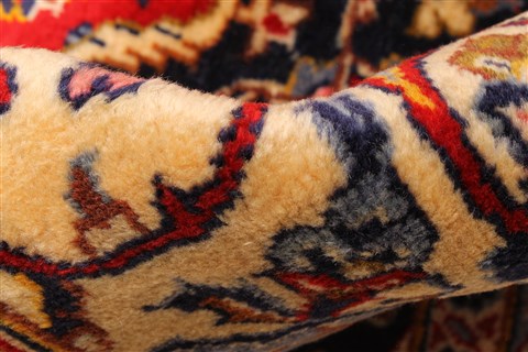 Kashan Red Hand Knotted 910 X 151  Area Rug 250-30425 Image 2