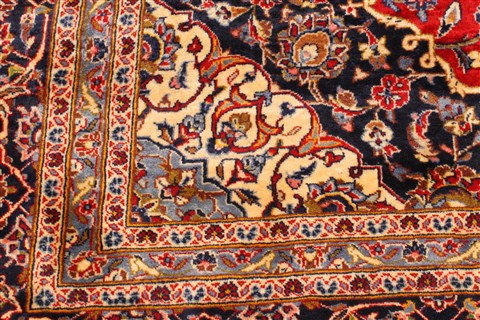 Kashan Red Hand Knotted 910 X 151  Area Rug 250-30425 Image 9
