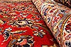 Kashan Red Hand Knotted 910 X 151  Area Rug 250-30425 Thumb 1