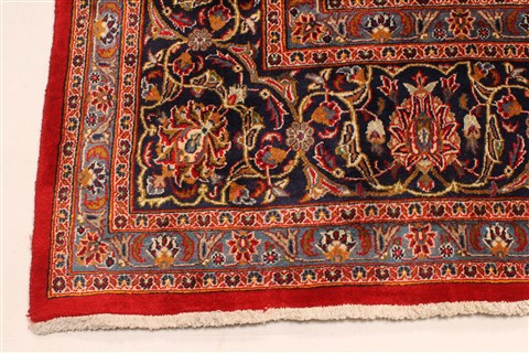 Mashad Red Hand Knotted 111 X 160 Area Rug 250-30428 Image 6