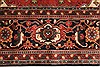 Agra Red Hand Knotted 121 X 151  Area Rug 250-30429 Thumb 1