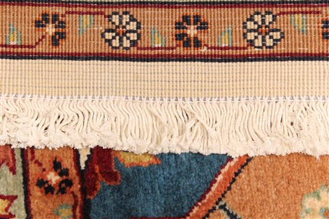 Heriz Beige Square Hand Knotted 125 X 1210 Area Rug 250-30430 Image 5