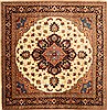 Heriz Beige Square Hand Knotted 125 X 1210  Area Rug 250-30430 Thumb 0