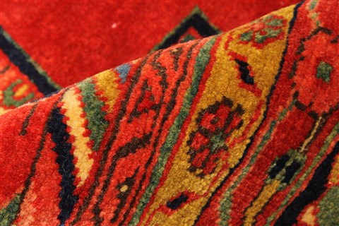 Heriz Red Hand Knotted 114 X 1411 Area Rug 250-30431 Image 11