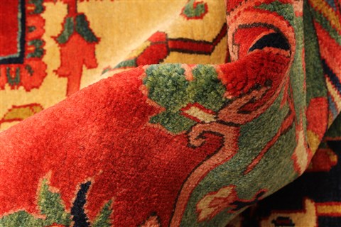 Heriz Red Hand Knotted 114 X 1411 Area Rug 250-30431 Image 12