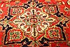 Heriz Red Hand Knotted 114 X 1411  Area Rug 250-30431 Thumb 1