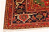 Heriz Red Hand Knotted 112 X 146  Area Rug 250-30433 Thumb 13